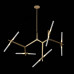 Подвесная люстра Loft IT Agnes 10399/10 GD