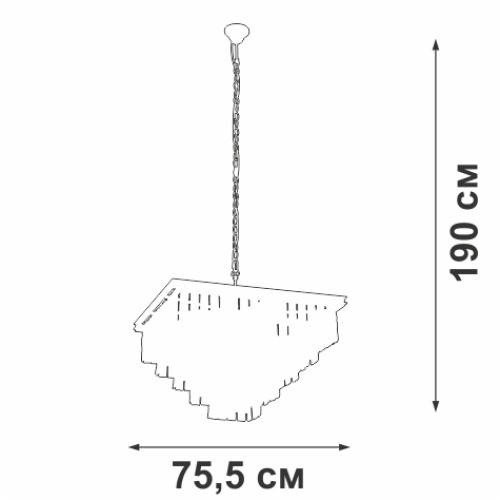 Подвесная люстра Vitaluce V5818-8/13