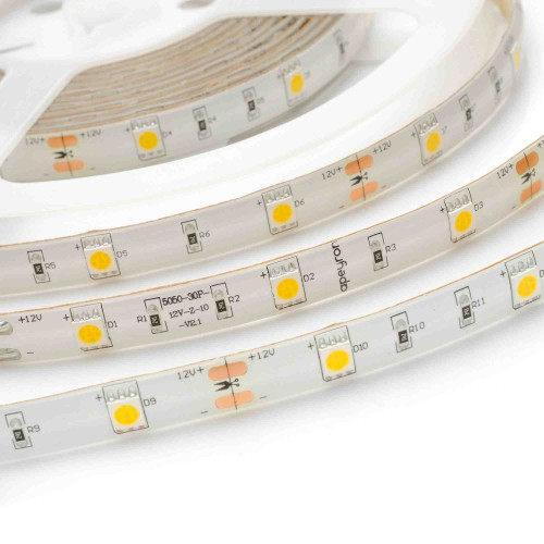 Светодиодная лента Apeyron 12В СТ 7,2Вт/м smd5050 30д/м IP65 360Лм/м 5м 3000К 00-40