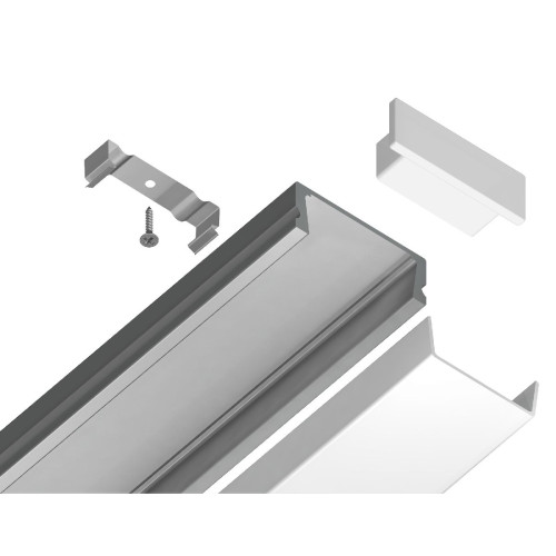 Алюминиевый накладной профиль Ambrella Light Alum Profile GP1700AL