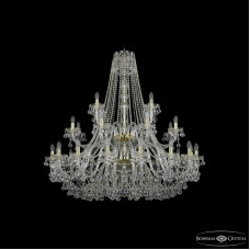 Подвесная люстра Bohemia Ivele Crystal 1409/16+8+4/460/2d G