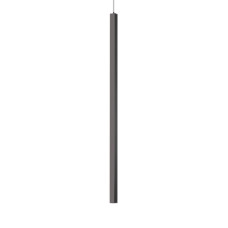 Подвесной светодиодный светильник Ideal Lux Ultrathin SP1 Big Square Nero 194196