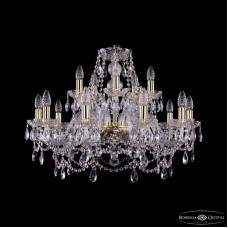 Подвесная люстра Bohemia Ivele Crystal 1411/10+5/240 G