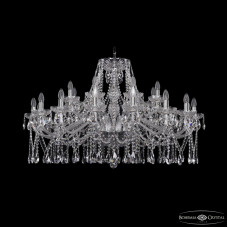 Подвесная люстра Bohemia Ivele Crystal 1413/16+8/400 Ni
