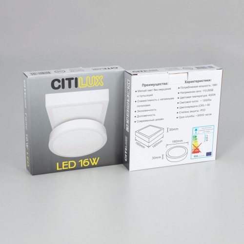 Накладной светильник Citilux Галс CL55K16N