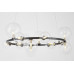 Подвесная люстра Lumina Deco LDP 7033-15 BK+CL