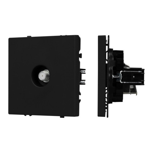 Механизм спутниковой розетки Arlight SCT-NOBE-MST1-SFPL-BK (SAT) (Черный оникс) 054297