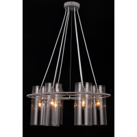 Подвесная люстра Natali Kovaltseva HELSINKI II 81060-6C STAIN GRAY