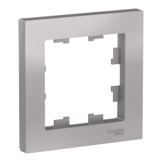 Рамка 1-ая Systeme Electric AtlasDesign Алюминий ATN000301