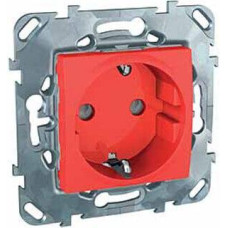 Розетка Schneider Electric Unica с/з со шторками 16A 250V MGU5.037.03ZD