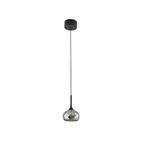 Подвесной светильник Newport 7241/S mat.black smokey М0071798