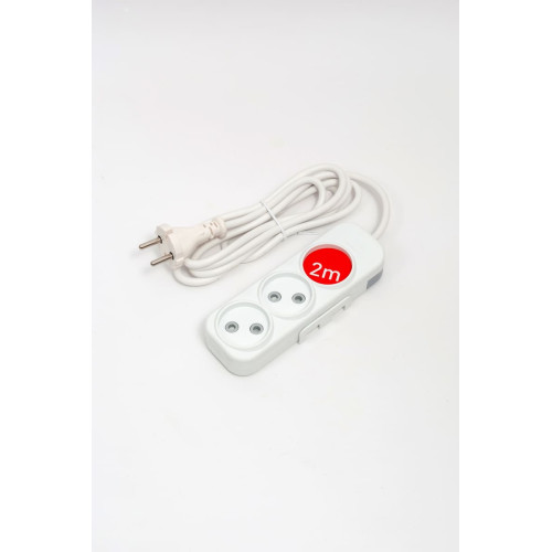 Удлинитель 3вх с защитными шторками ELBI Myra 527-010202-350