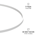 Светодиодный неон Apeyron 24В, 10Вт/м, 400Лм/м, 4000К (д.б.) smd 2835 120д/м, PCB 8мм, 6х12мм, 10м, IP65 17-308