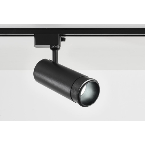 Трековый однофазный светильник Crystal Lux CLT 0.31 021 BK 3CCT ZOOM