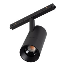 Трековый магнитный светильник Arlight MAG-ORIENT-SPOT-ZOOM-R65-15W Day4000 (BK, 20-60 deg, 48V) (IP20 Металл) 037458(1)