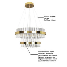 Подвесная люстра Natali Kovaltseva INNOVATION STYLE 83004