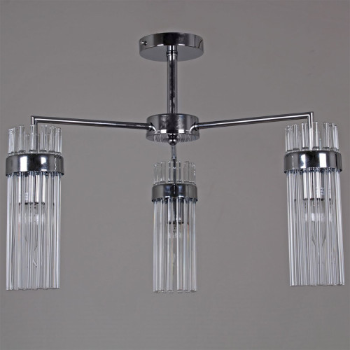 Люстра на штанге Illumico IL0761-3CSQ-25 CR GENOA