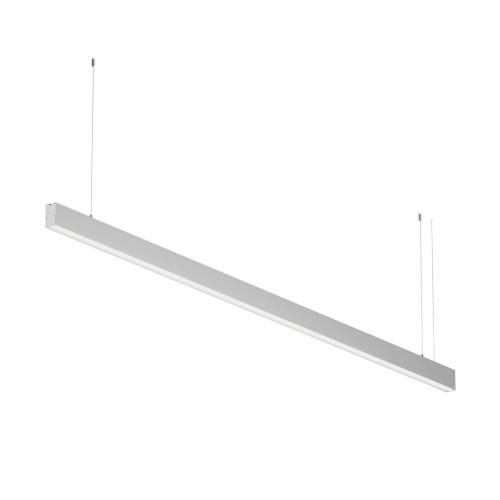 Линейный подвесной светильник Maytoni Technical 3000K 35x67 (Серебро, 2 м) LL312039