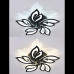 Потолочная люстра Natali Kovaltseva Sand HIGH-TECH LED LAMPS 82006 BLACK
