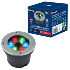 Ландшафтный светодиодный светильник (UL-00006821) Uniel ULU-B11A-6W/RGB IP67 Grey