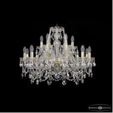Подвесная люстра Bohemia Ivele Crystal 1411/12+6/240 G