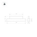 Трековый магнитный светильник Arlight MAG-ORIENT-FLAT-L465-16W Warm2700 (BK, 100 deg, 48V) 049992