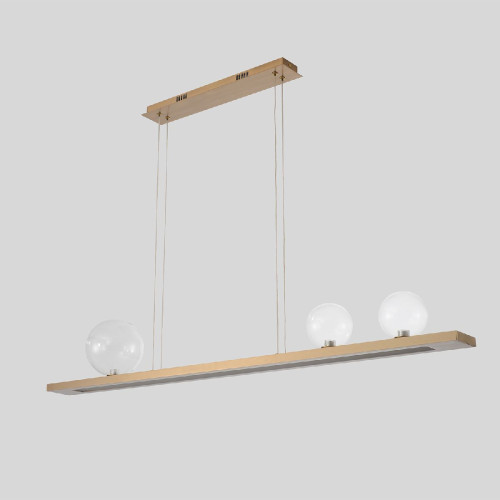 Подвесная люстра Crystal Lux AHORA SP1 L1200 BRASS