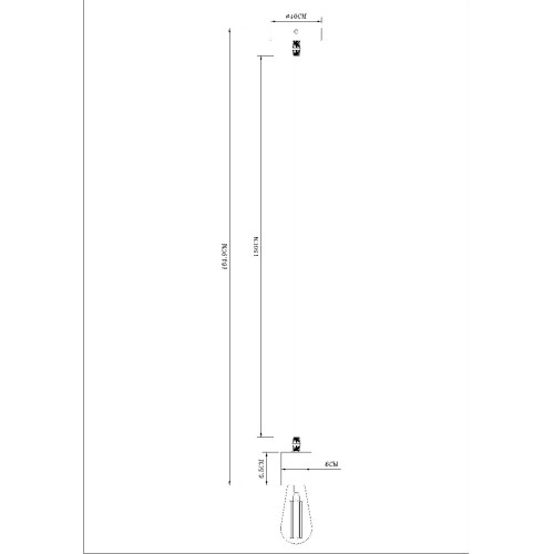 Подвесной светильник Arte Lamp Mark A7048SP-1BK