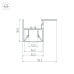 Алюминиевый профиль Arlight FOLED-CEIL-SIDE-3000 044856
