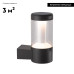 Уличный настенный светодиодный светильник Arlight LGD-Stem-Wall-10W Warm3000 029985 Уличный настенный светодиодный светильник Arlight LGD-Stem-Wall-10W Warm3000 029985