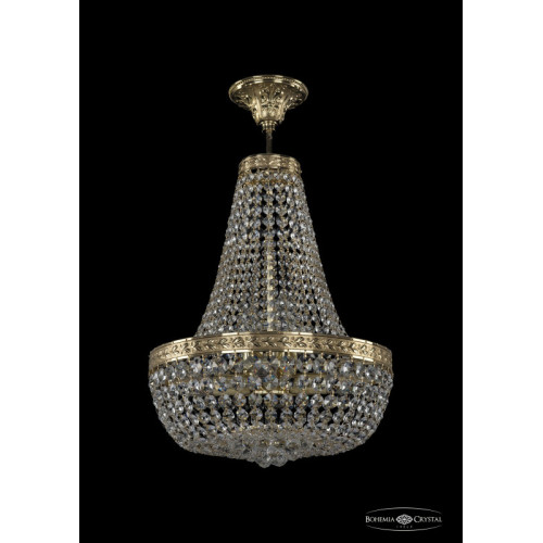 Люстра на штанге Bohemia Ivele Crystal 19281/H2/35IV G