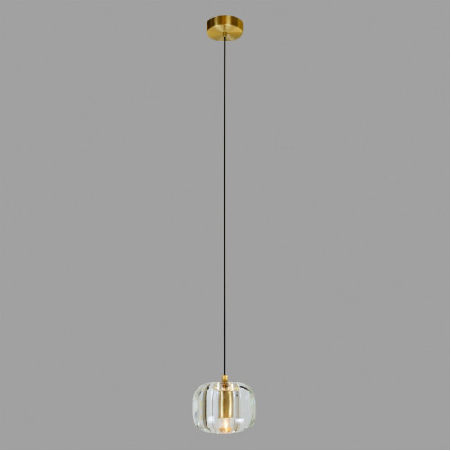 Подвесной светильник Belfast Pansy 6214-1 BR CL