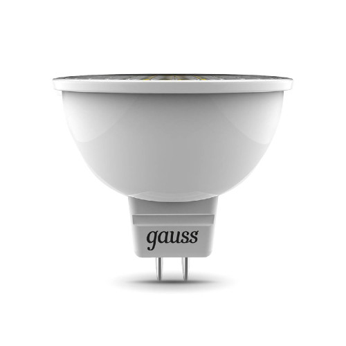 Лампа светодиодная диммируемая Gauss GU5.3 6W RGBW рефлектор матовый 101105406
