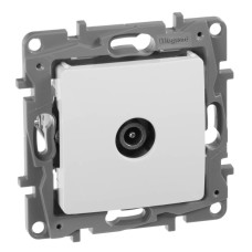 Розетка TV оконечная Legrand Etika белая 672265