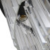 Подвесная люстра Delight Collection 1920s Odeon KR0387P-6 black/clear