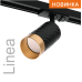 Трековый однофазный светильник Wolta Linea WTL-GU10/09BG