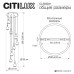 Подвесной светильник Citilux Lass CL249031