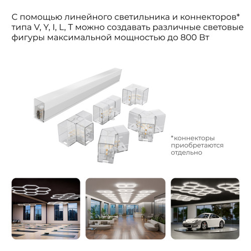 Линейный накладной светильник Apeyron 30-59