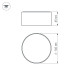 Накладной светильник Arlight SP-RONDO-140A-18W Warm White 022226