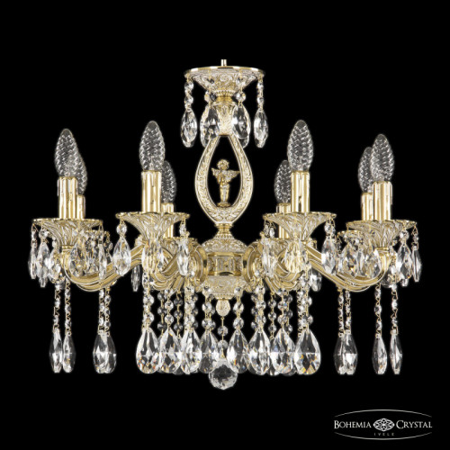 Подвесная люстра Bohemia Ivele Crystal Verona 72402/8/175 A GW FA10S