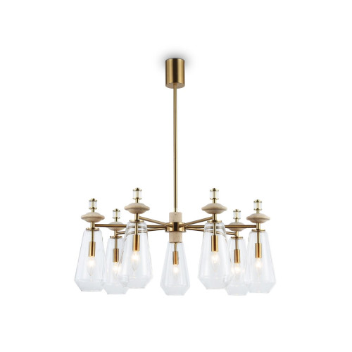 Люстра на штанге Ambrella Light High Light Ceramo Modern LH53306
