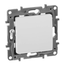 Выключатель одноклавишный Legrand Etika 10A 250V белый 672201