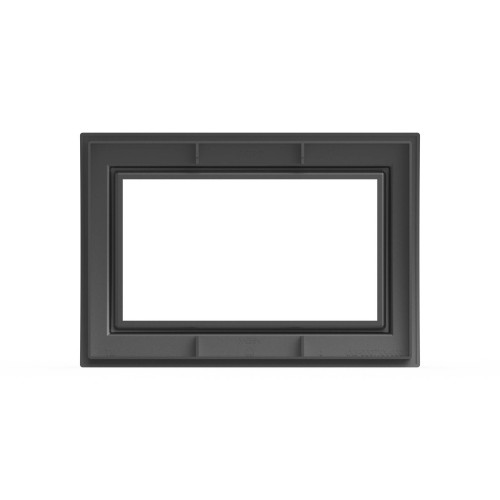 Рамка для двухместной розетки с заземлением ELBI Zena 608-011000-907