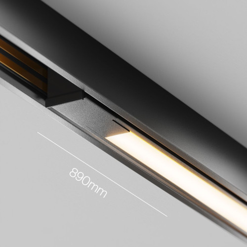 Трековый магнитный светильник Maytoni Technical Basis Exility X TR240-2-18W3K-B