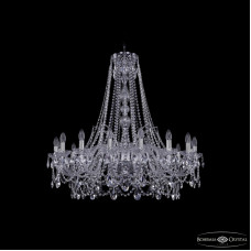 Подвесная люстра Bohemia Ivele Crystal 1411/16/360/h-95 Ni