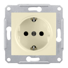 Розетка Schneider Electric Sedna с/з без шторок 16A 250V SDN3000547