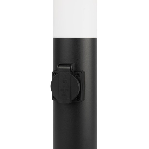 Ландшафтный светильник ЭРА Беллона GBF-103-1-BL-0450 230В Е27 IP54 черный с розеткой Б0071047