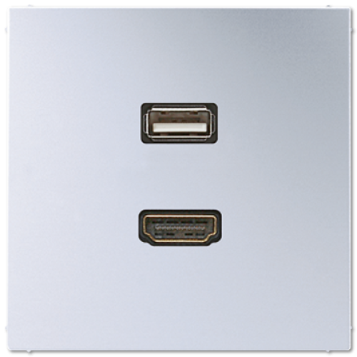 Розетка HDMI/USB Jung MAAL1163