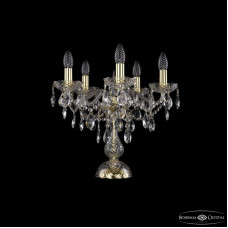 Настольная лампа Bohemia Ivele Crystal 1415L/5/141-39 G