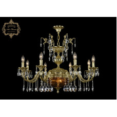Подвесная люстра Art Classic 31.29.8.CK250SP.250GL.G.Sp.Amber.1C